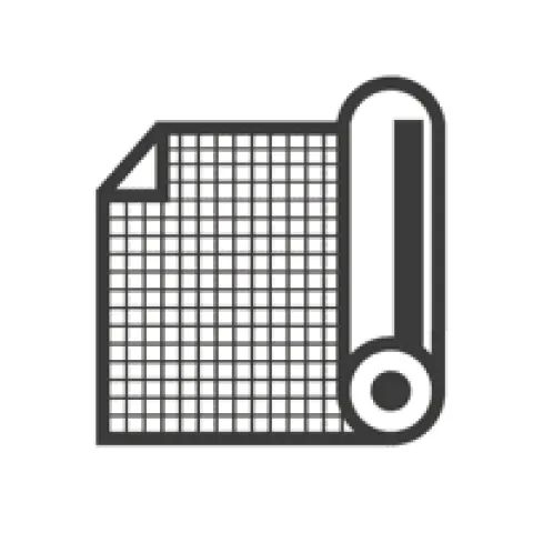 Glasfasermatten und Glasfasergewebe in verschiedenen Stärken