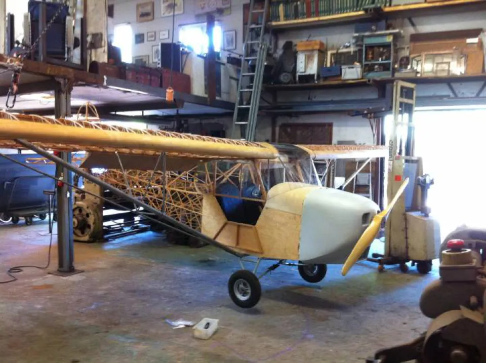 Melle Haalen: Bau eines Flugzeugs aus Holz und Epoxidharz