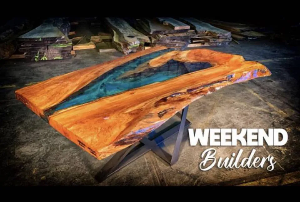 Weekendbuilders: Das Herstellen eines River-Tisches