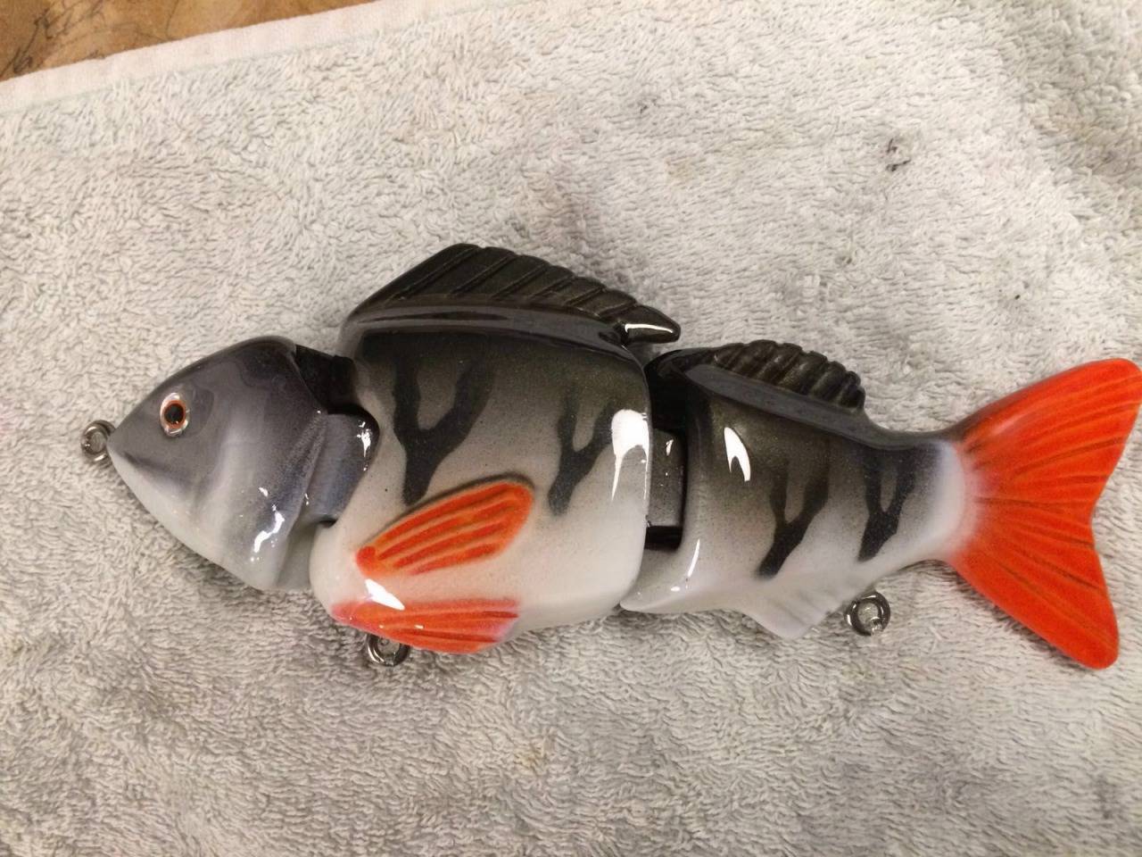 Making fishing lures with epoxy