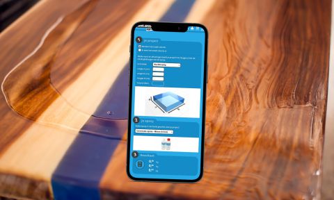 Epoxidharz Rechner | Berechnen Sie die benötigte Menge an Epoxy
