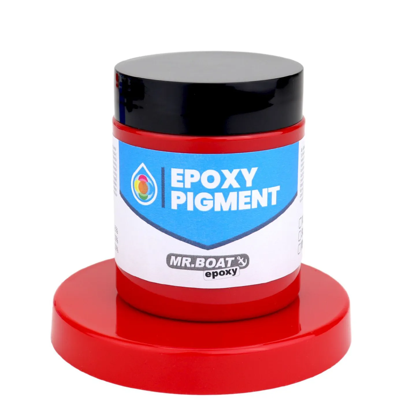 rood epoxy pigment.