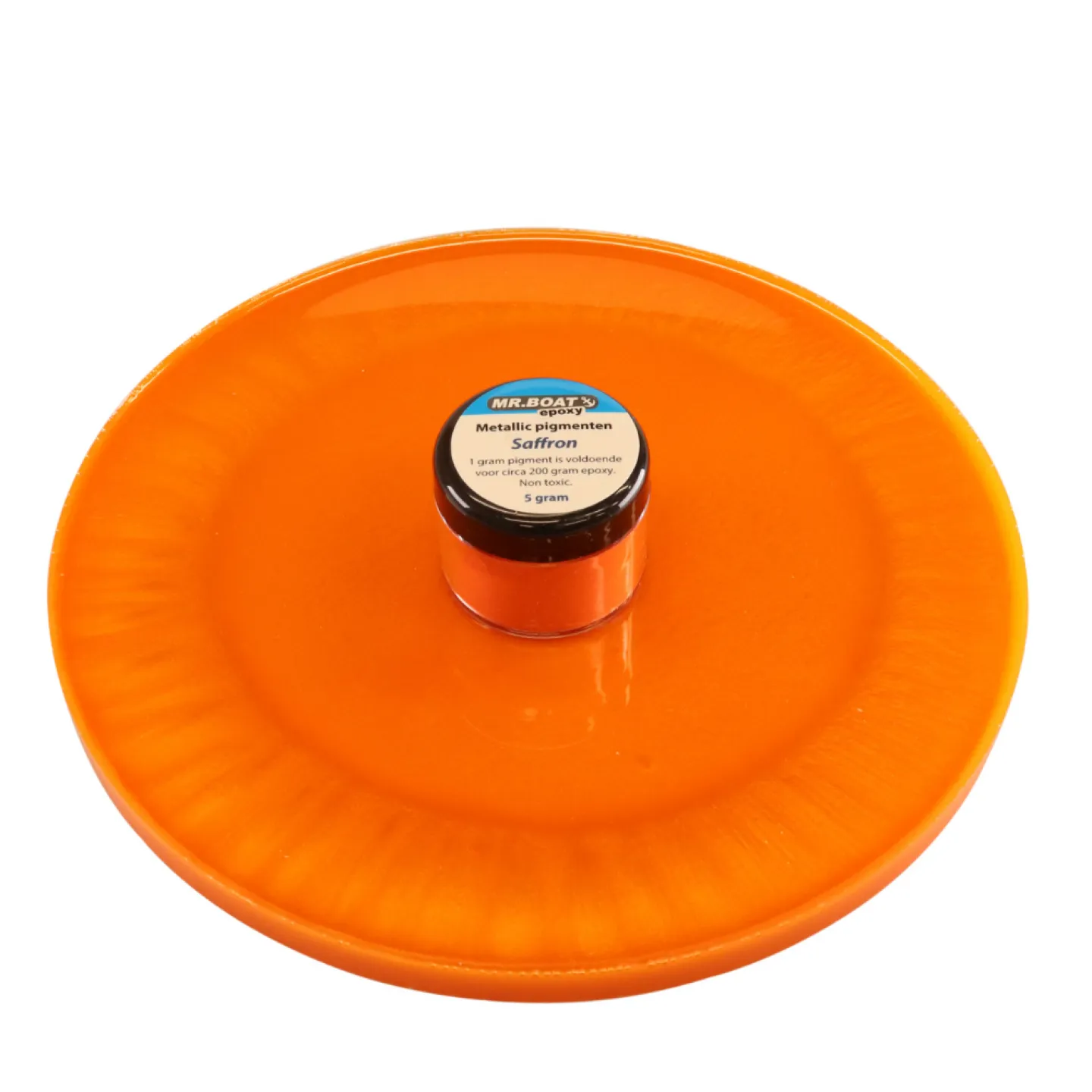 oranje epoxy pigment.