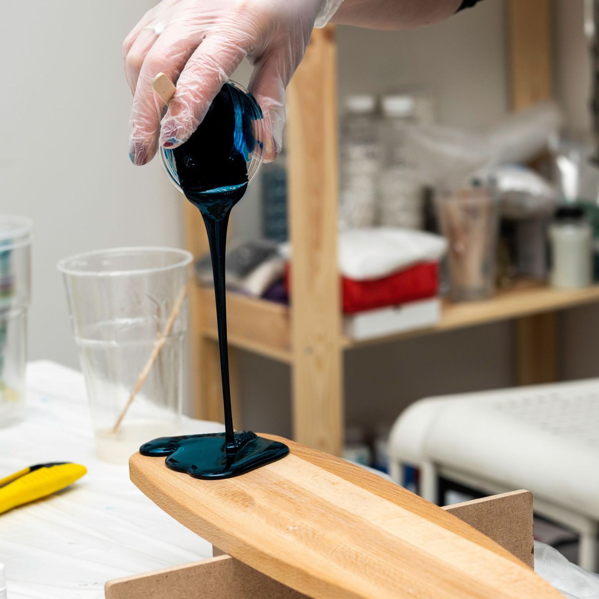 petrol epoxy pigment