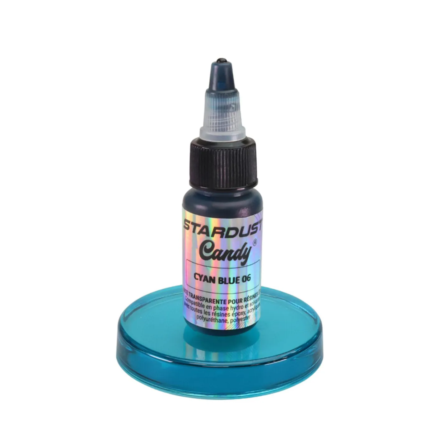 blauw transparant epoxy kleurstof.