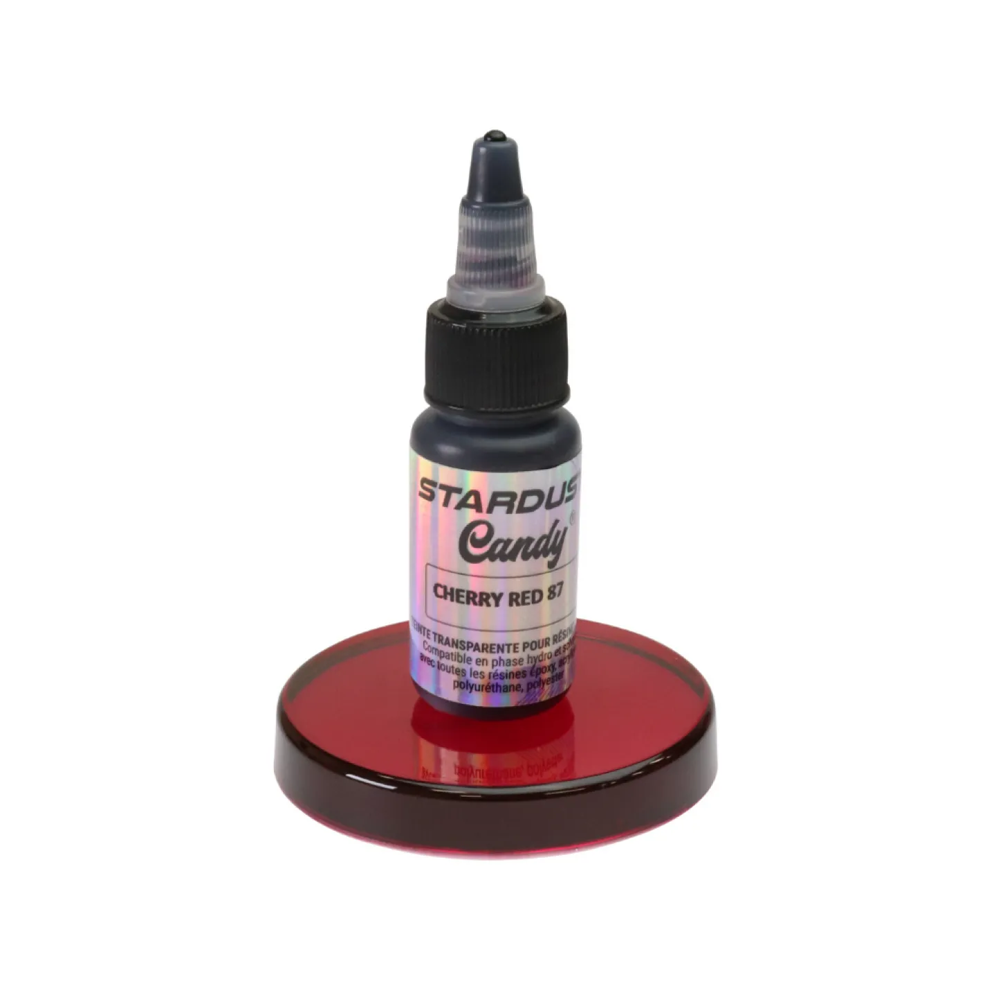 cherry red epoxypigment.